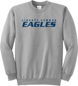 Youth/Unisex Fleece Crewneck Sweatshirt, Athletic Heather